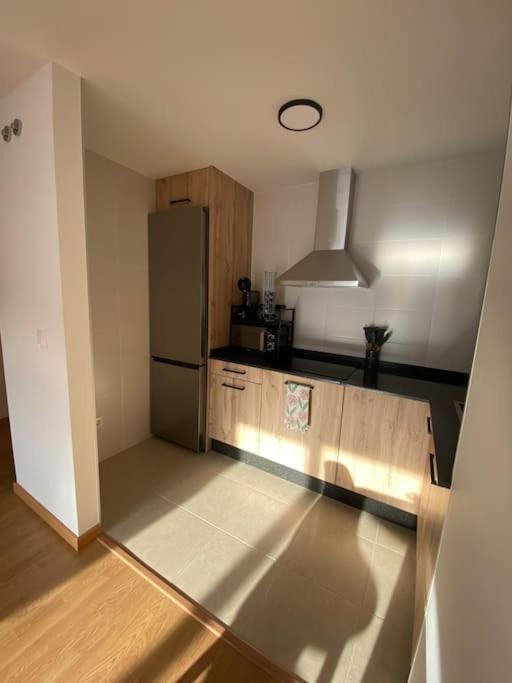 Apartamento A Pie De Playa La Pepa Burela Bagian luar foto