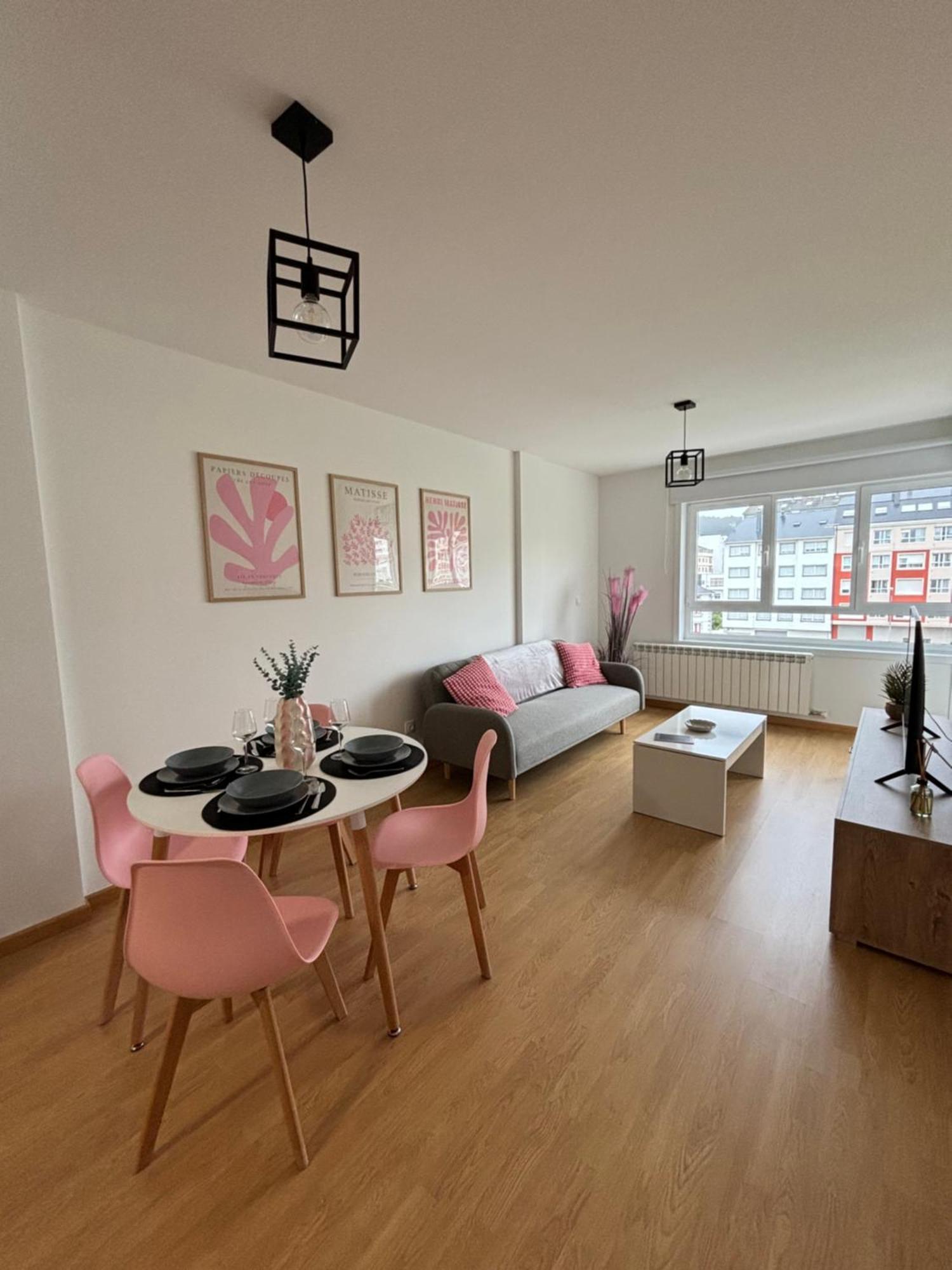 Apartamento A Pie De Playa La Pepa Burela Bagian luar foto